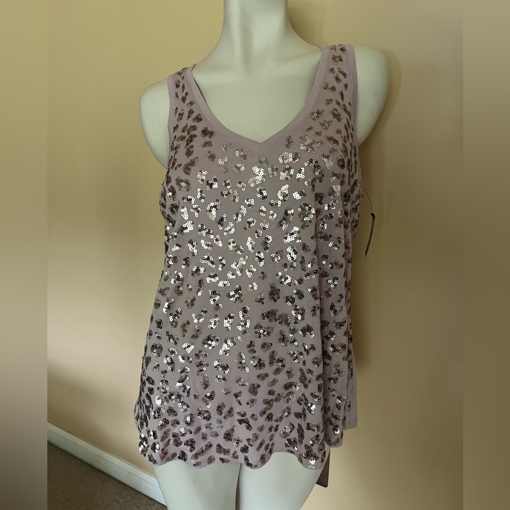 Express Sequin Tank Top